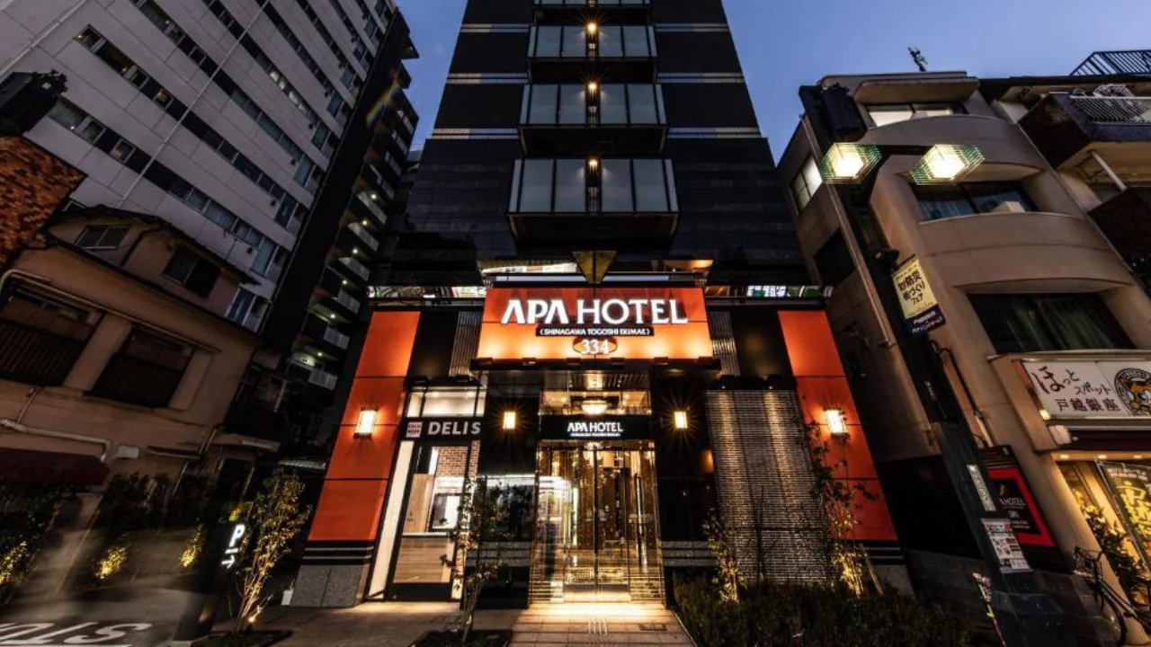 Photo of APA Hotel exterior in Japan